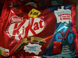 KitKat: E-Bikes, Pausenrucksäcke gewinnen - Code eingeben