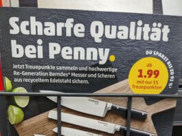 Penny: Berndes Messer Treueaktion
