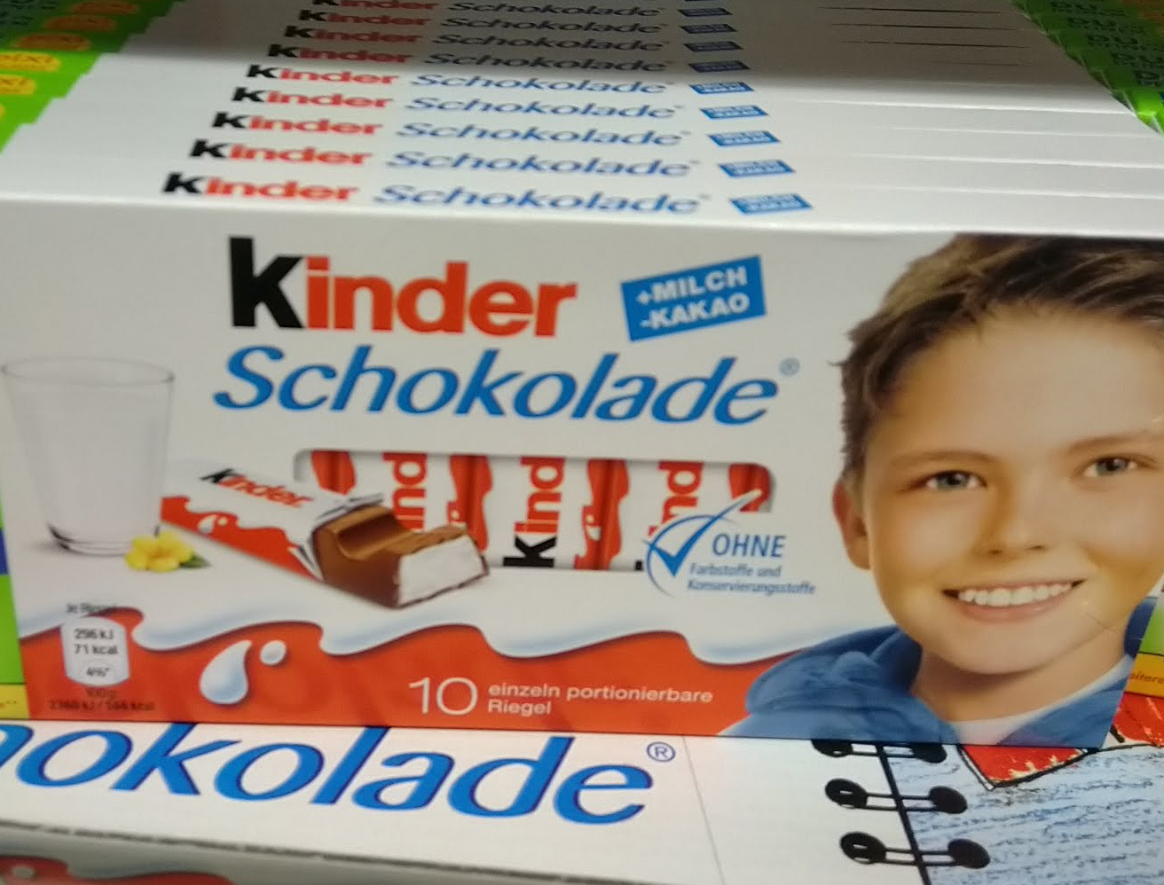 Kinder Schokolade: personalisierbare Hörgeschichte gratis