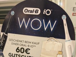 Oral B: 60 Euro Kapten & Son Gutschein gratis