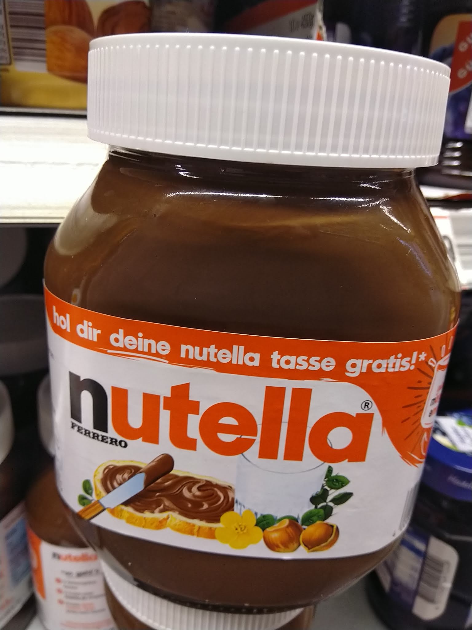 Nutella Städteliebe: Etikett gratis gestalten - Code eingeben