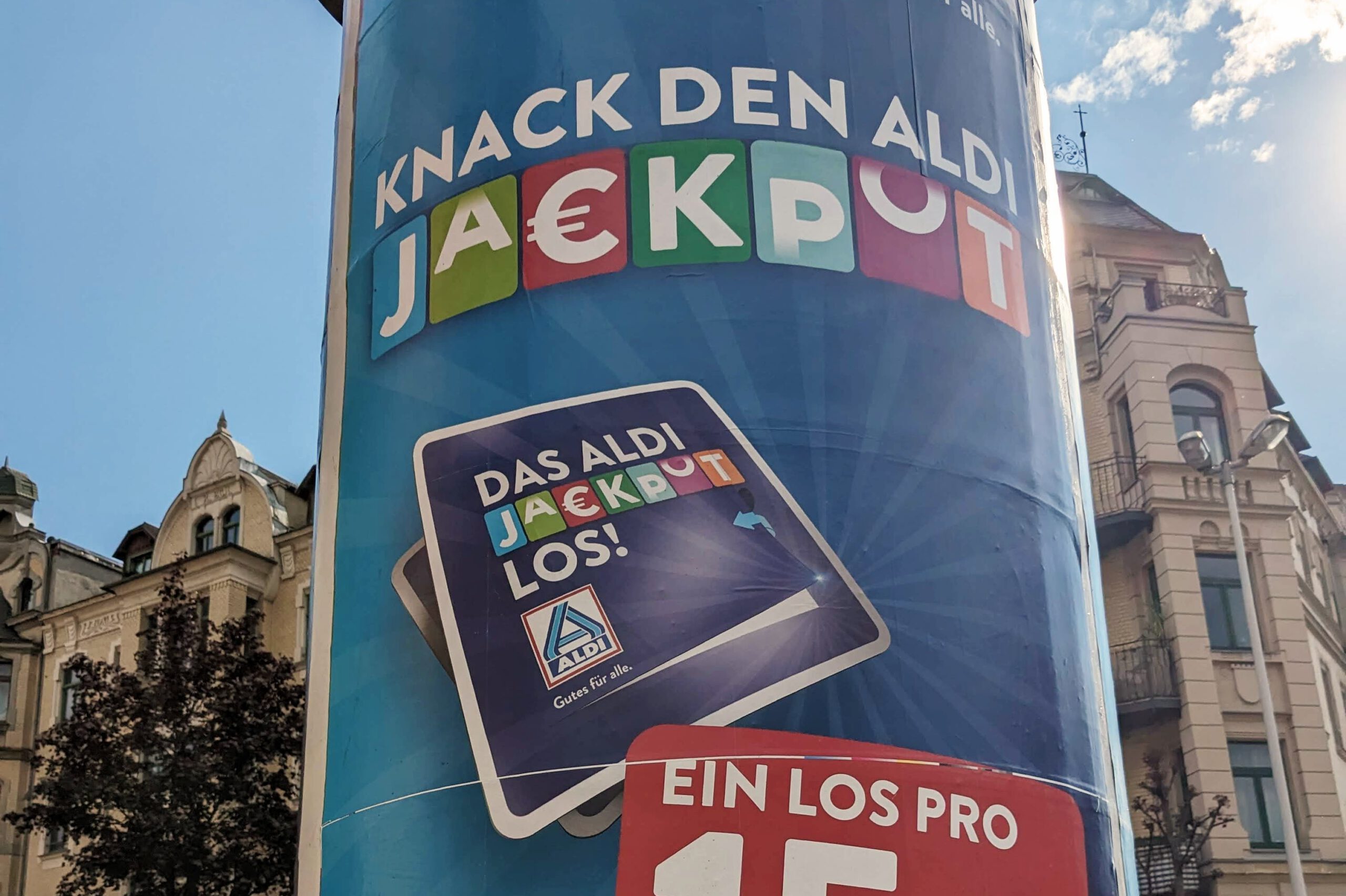 Aldi Jackpot Los: Code eingeben und gewinnen