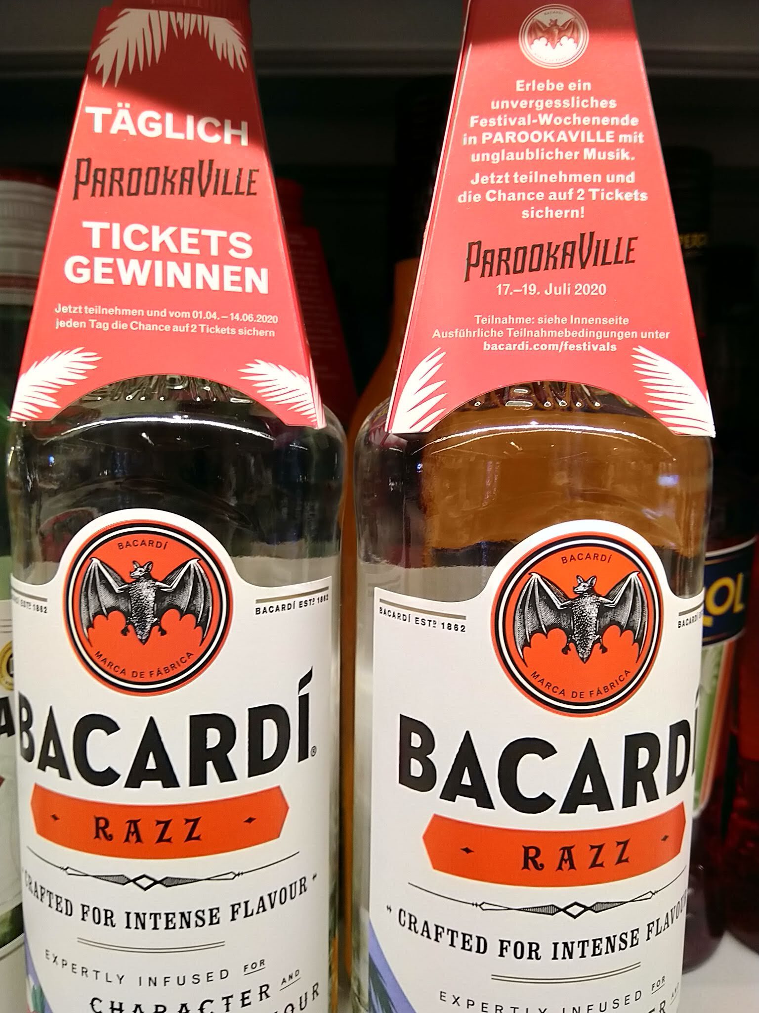 Bacardi: Tickets für Parookaville gewinnen