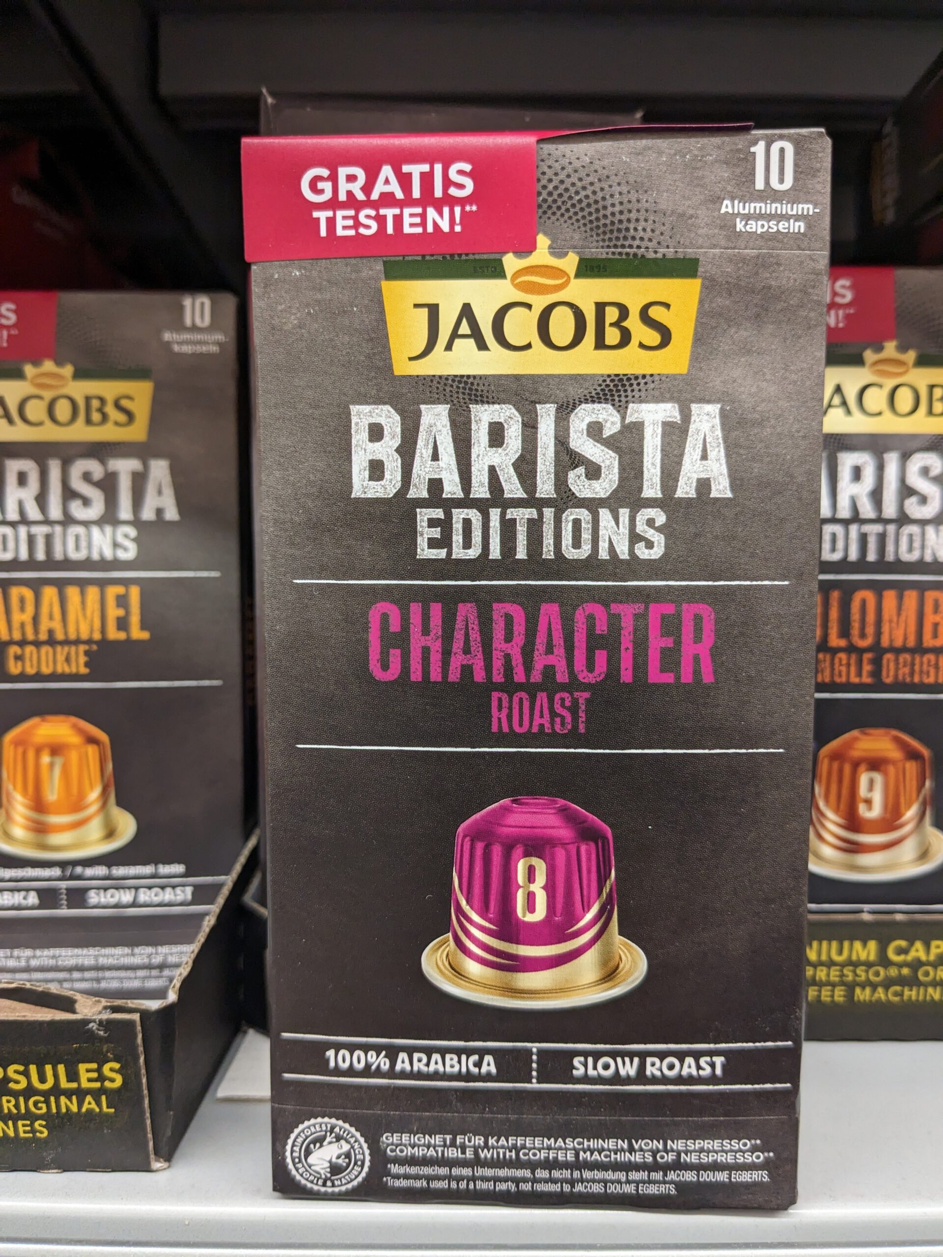 Jacobs Barista Editions gratis testen