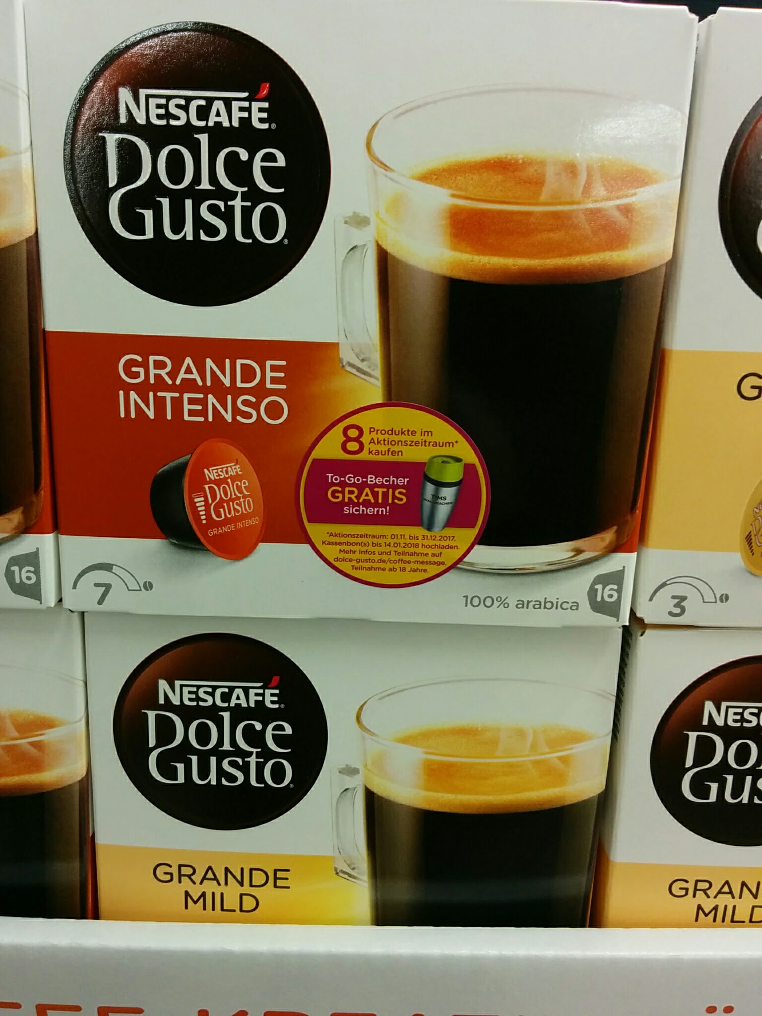 Nescafé Dolce Gusto: Jahresvorrat gewinnen