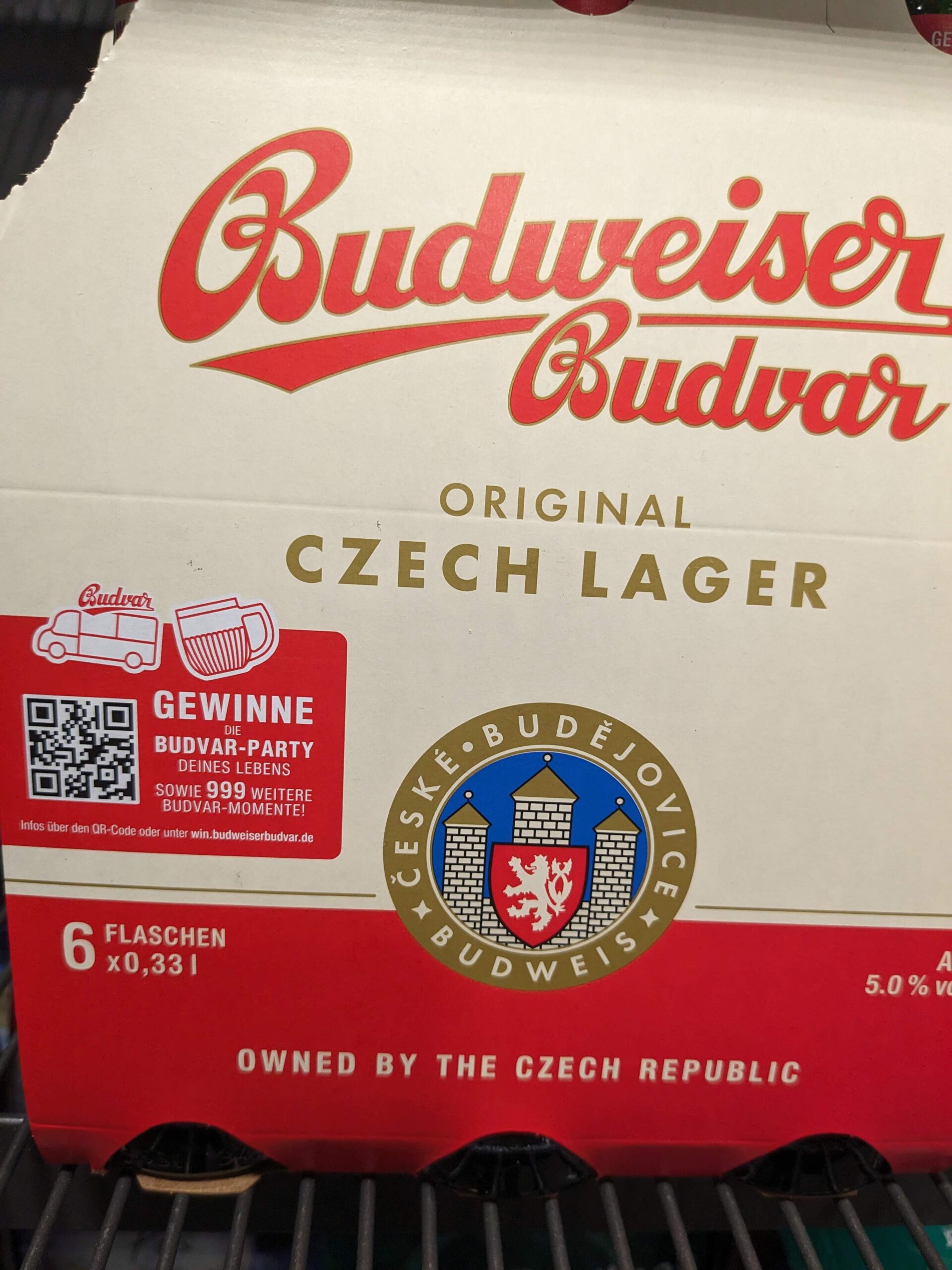 Budweiser: Budvar-Party gewinnen