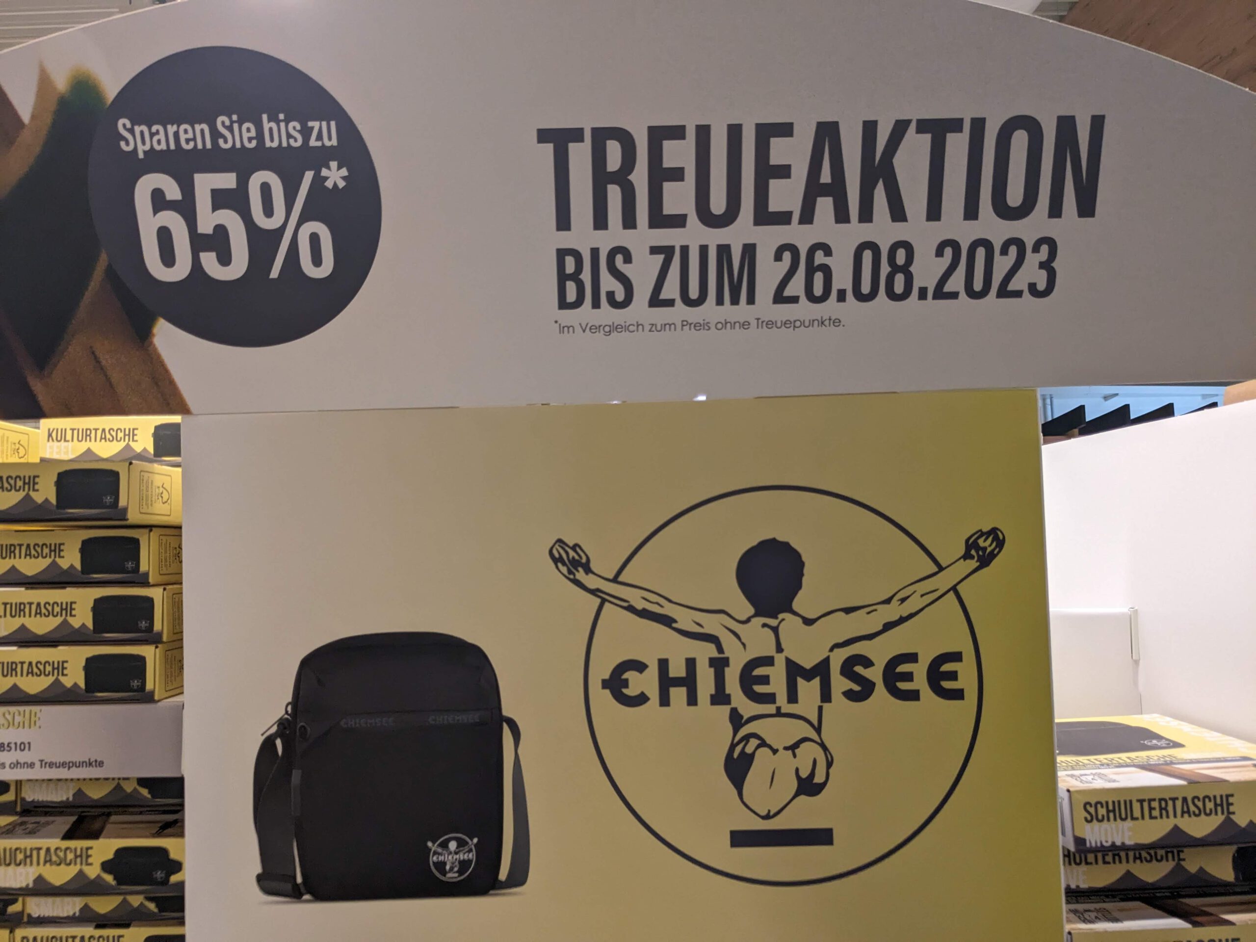 Edeka Diska: Treueaktion mit Chiemsee