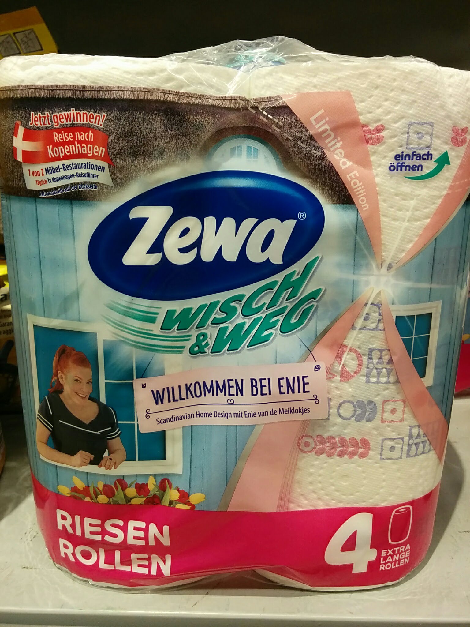 Zewa: Rewe-Gutscheine gewinnen