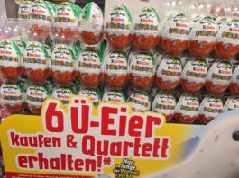 Ferrero Kinder Ü-Ei: Quartett gratis