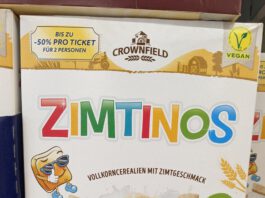 Lidl Crownfield Cereals: 2-für-1-Rabattgutschein für Freizeitparks gratis