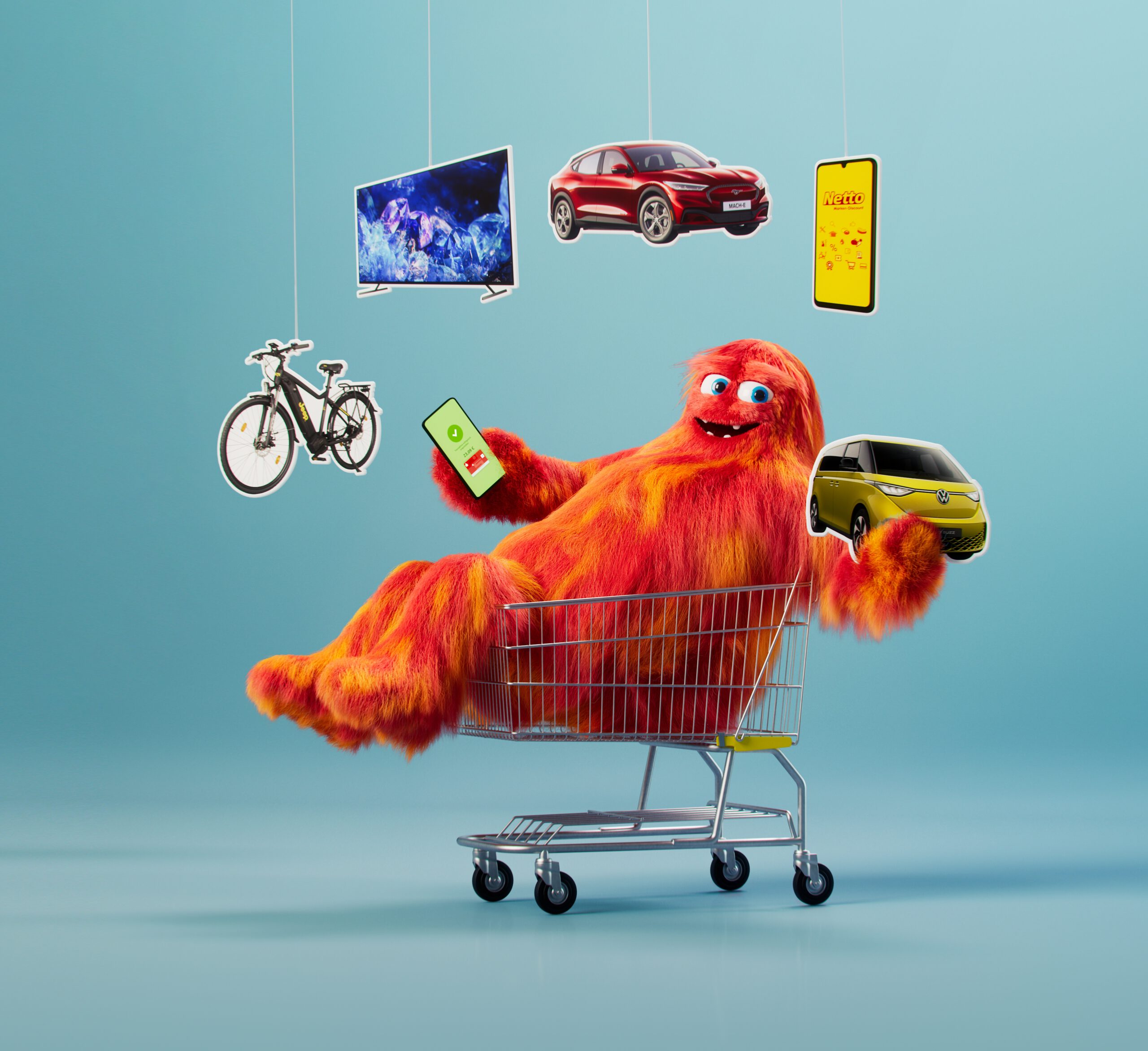 Netto Monster-Gewinne: VW ID Buzz gewinnen