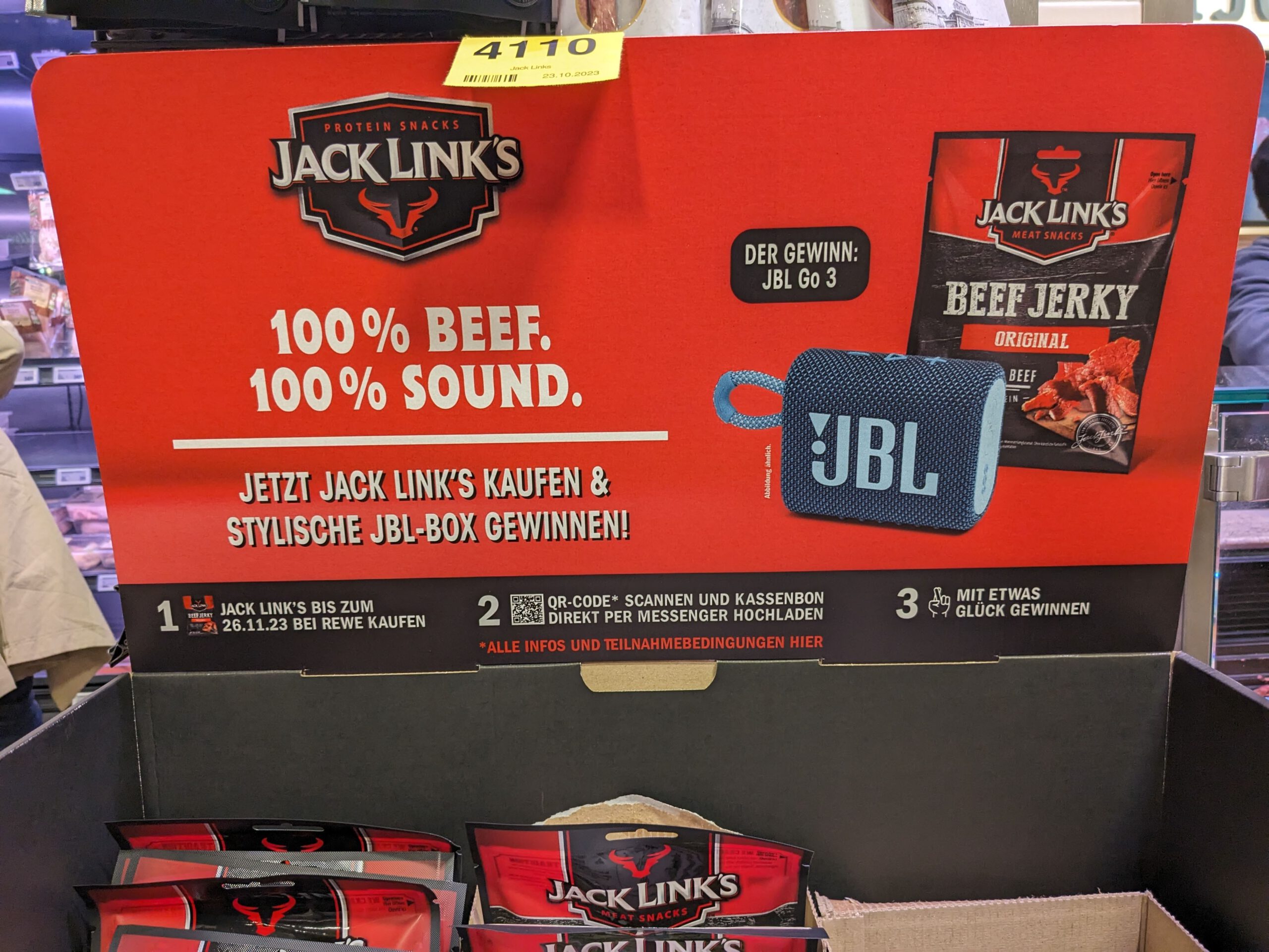 Jack Links: JBL-Box gewinnen