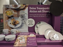 Rewe: Treuepunkte-Aktion mit Disney