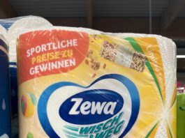 Zewa wisch & weg Fit Family: sportliche Preise gewinnen