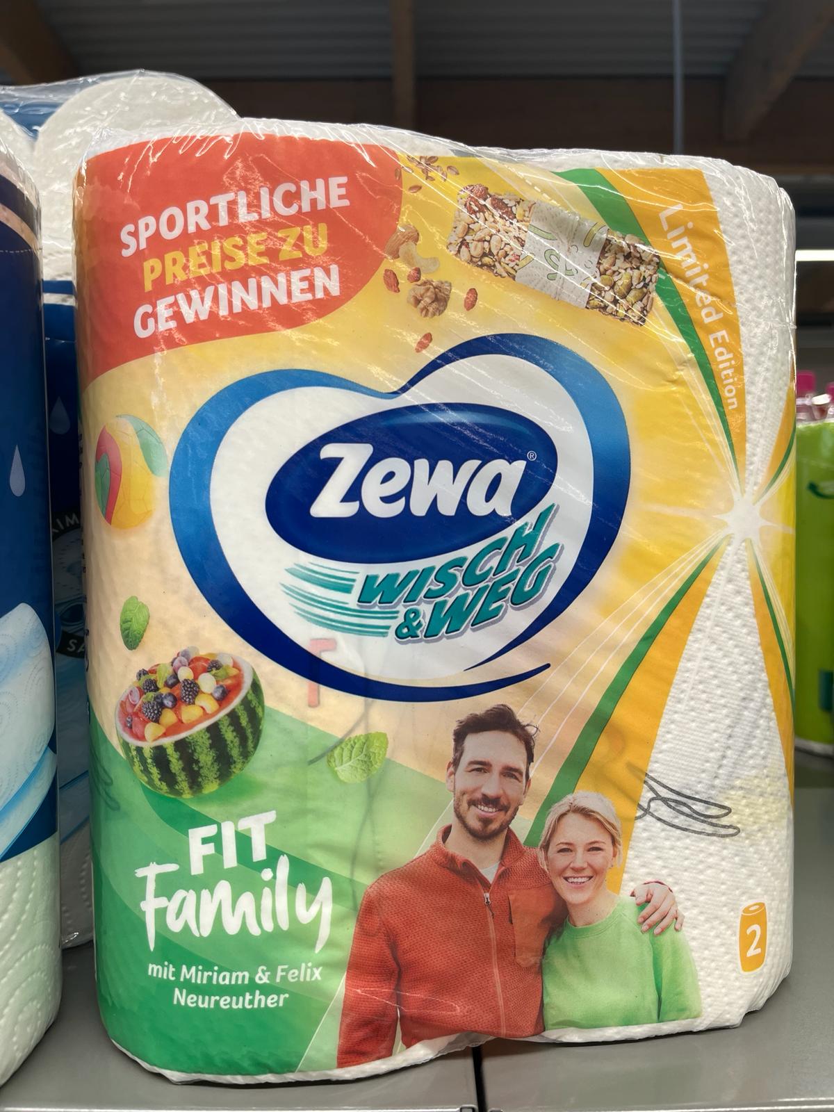 Zewa wisch & weg Fit Family: sportliche Preise gewinnen