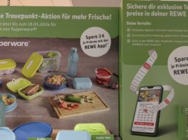 Rewe: Treueaktion mit Tupperware