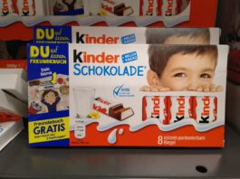Kinder Schokolade: Oster-Malbuch und Stifteset gewinnen