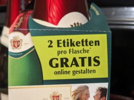 Rotkäppchen: Gratis Etiketten bedrucken