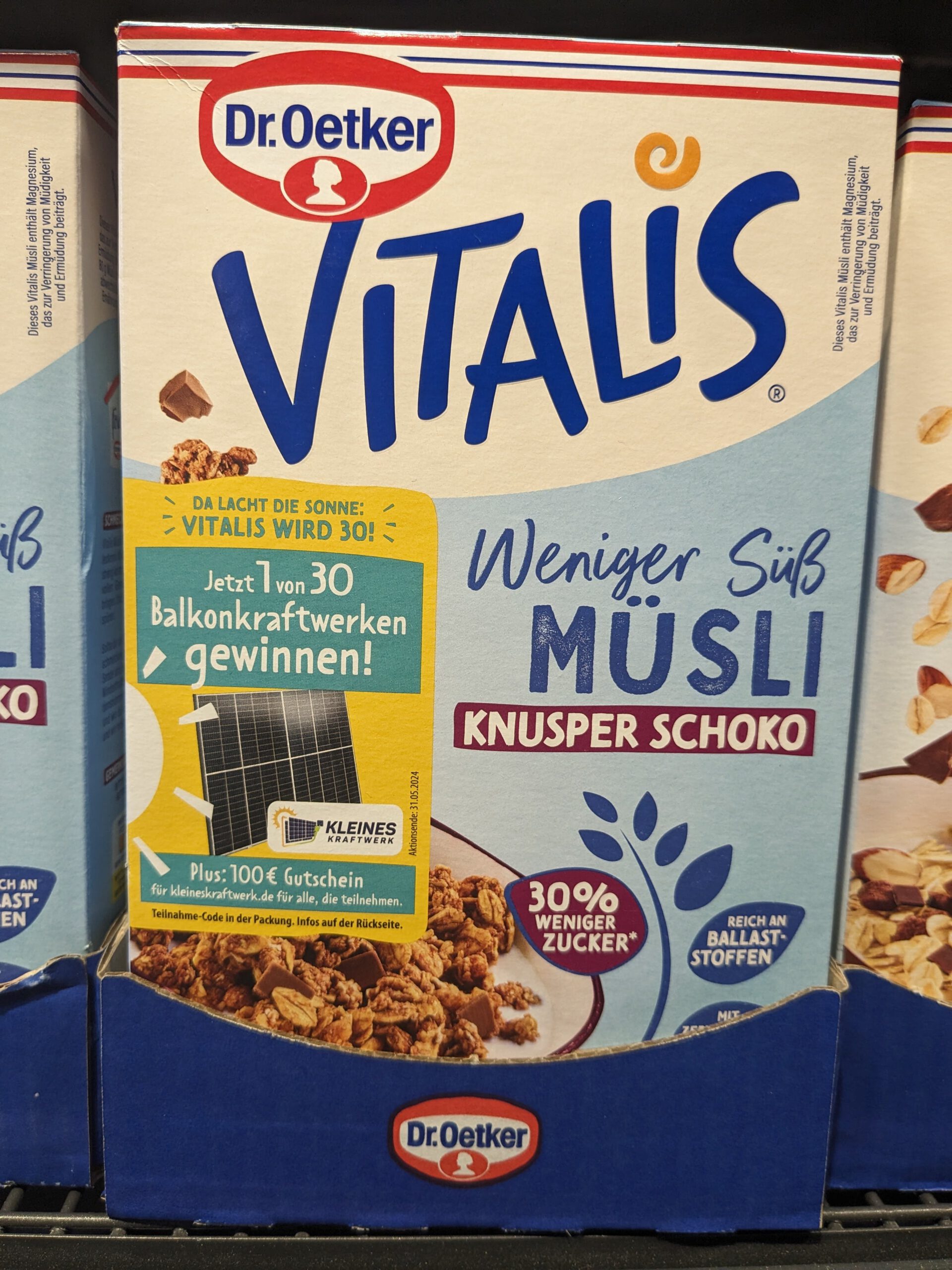 Dr. Oetker Vitalis: Balkonkraftwerk gewinnen