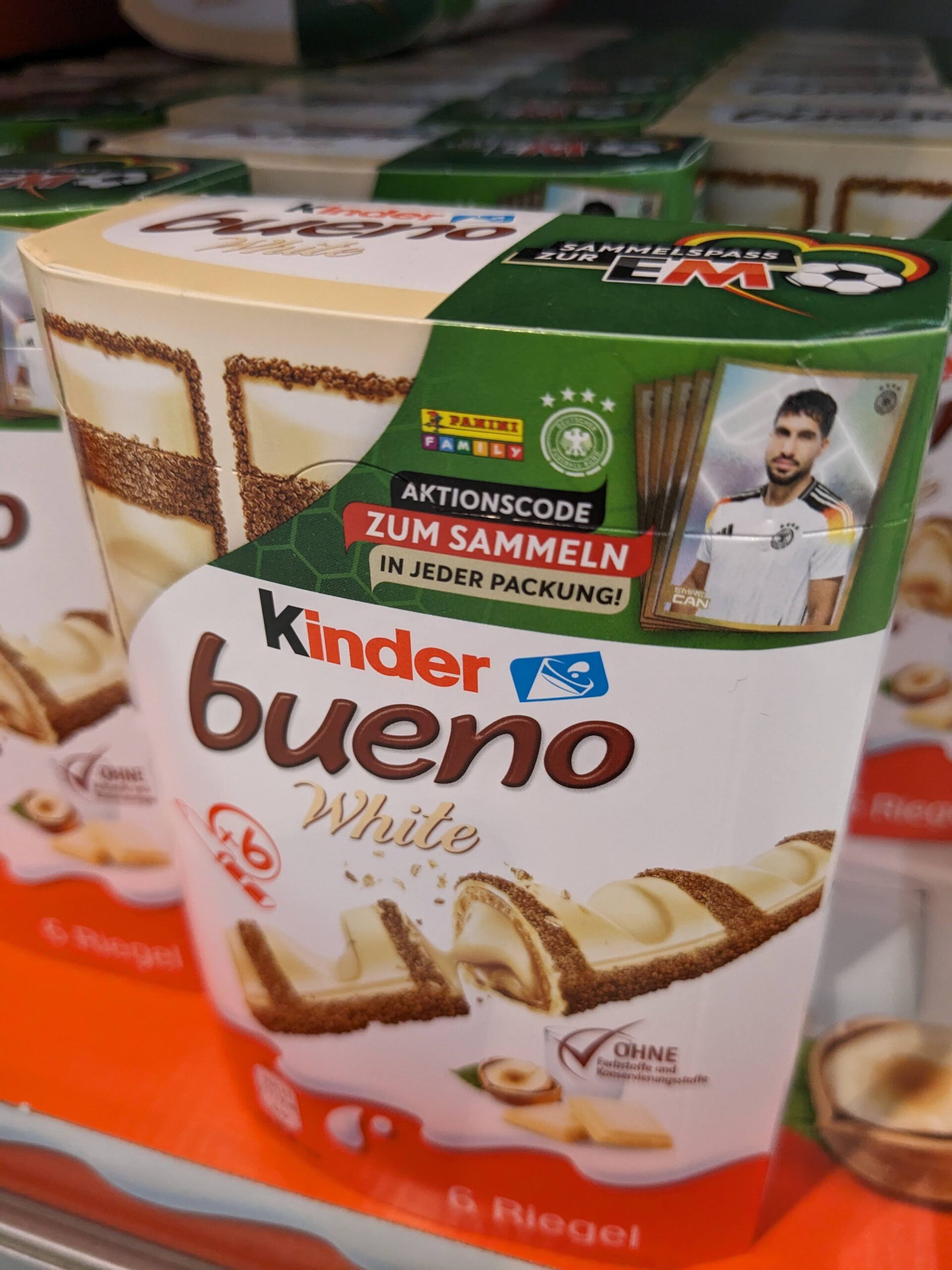 Ferrero Sammelspaß 2024: Code eingeben, Punkte sammeln und gegen EM-Prämien tauschen