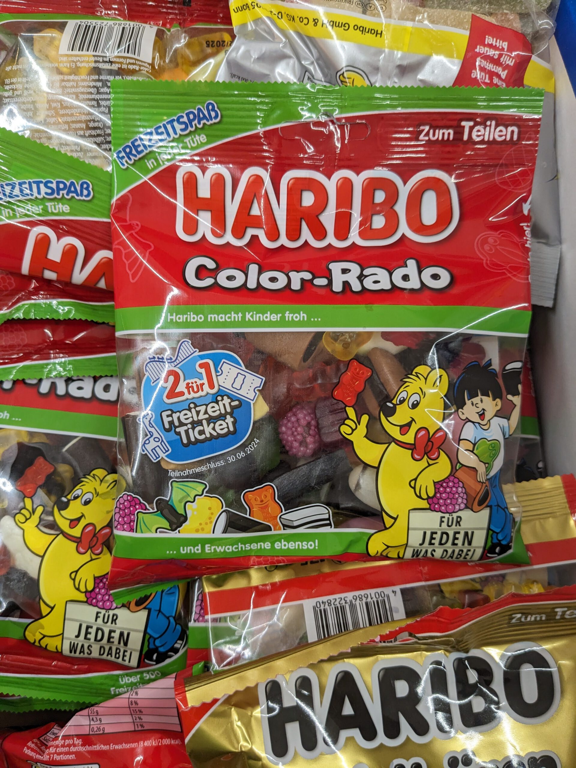 Haribo: 2-für-1-Freizeitticket gratis