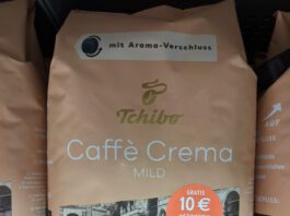 Tchibo: Kaffeevollautomat gewinnen