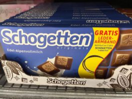 Schogetten: Lederarmband gratis
