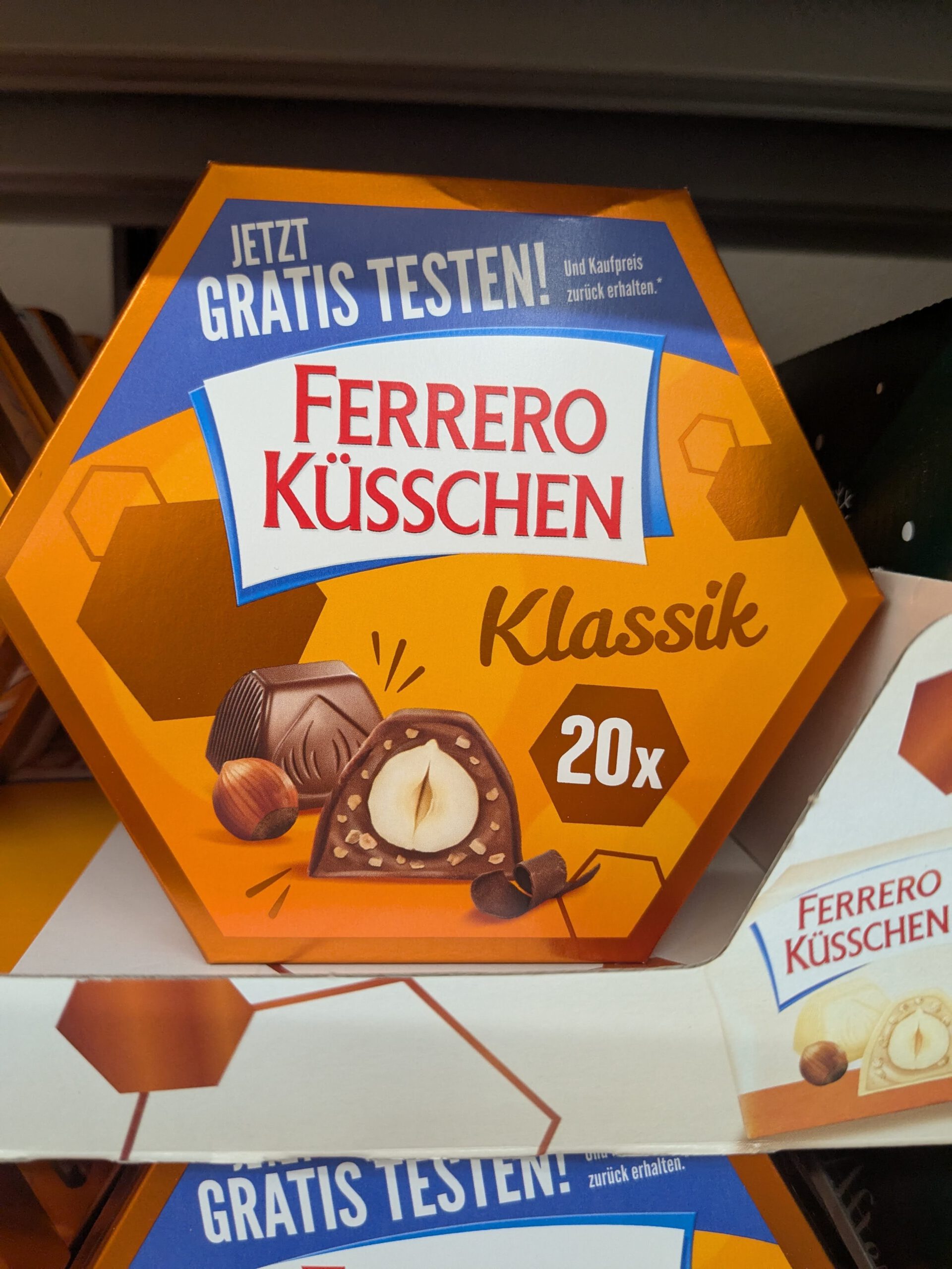 Ferrero Küsschen gratis testen Ferrero Küsschen gratis testen