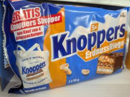Knoppers: Shopper gratis