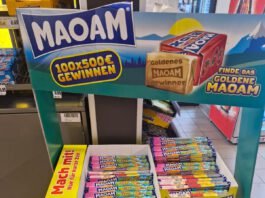 Finde das goldene Maoam: 100x 500 Euro gewinnen