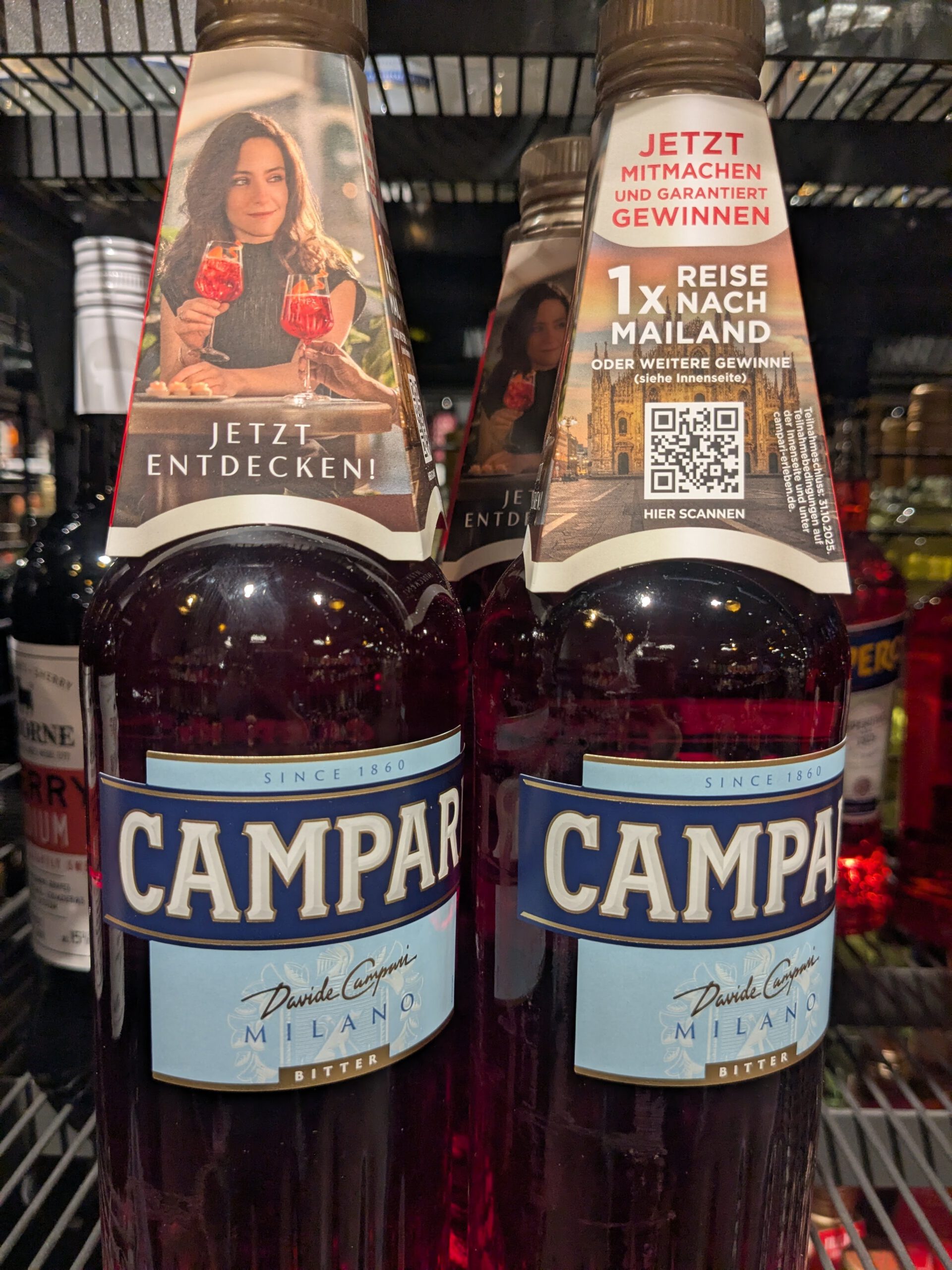 Campari: Mailand-Reise gewinnen