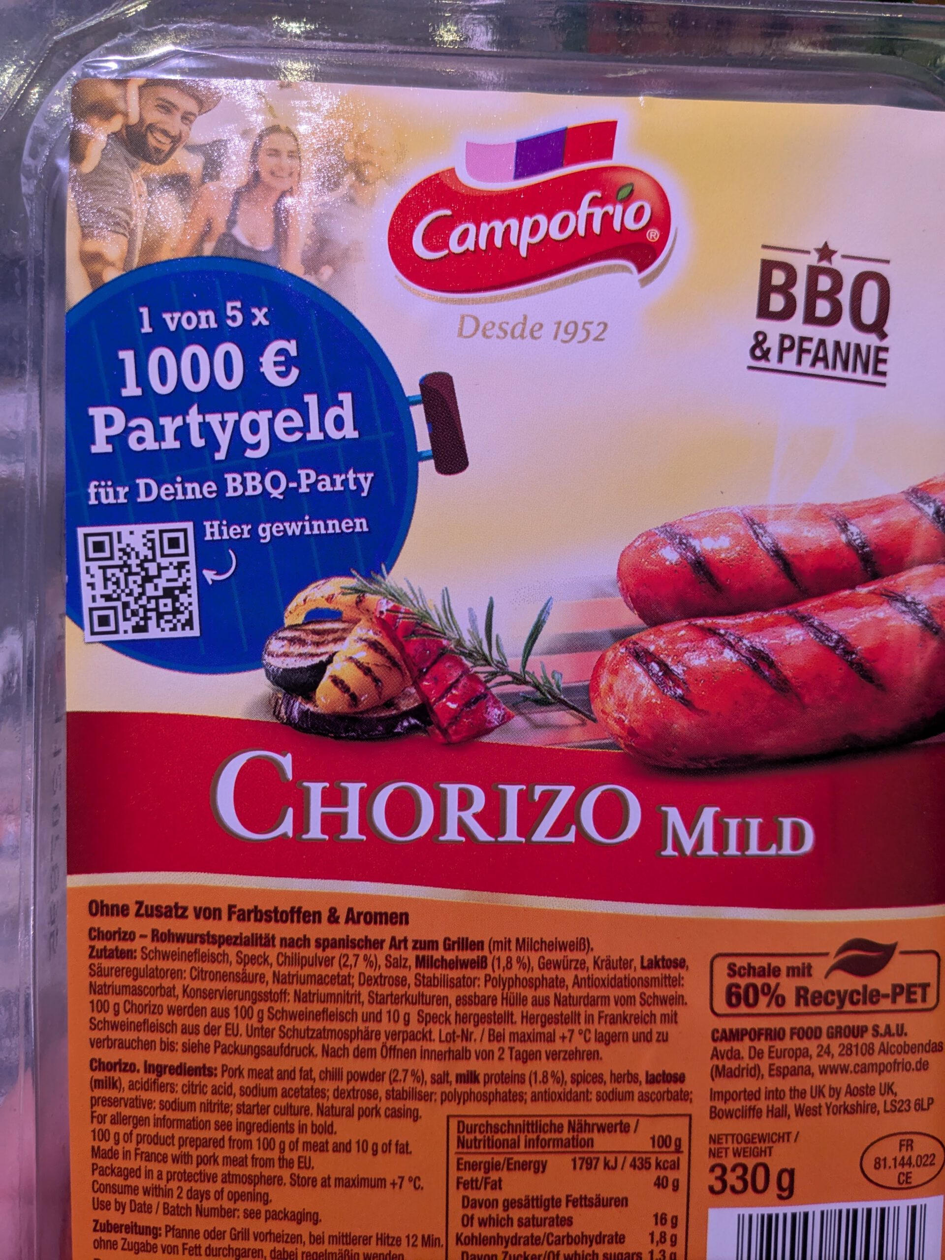 Campofrio: 1000 Euro Partygeld gewinnen Campofrio: 1000 Euro Partygeld gewinnen