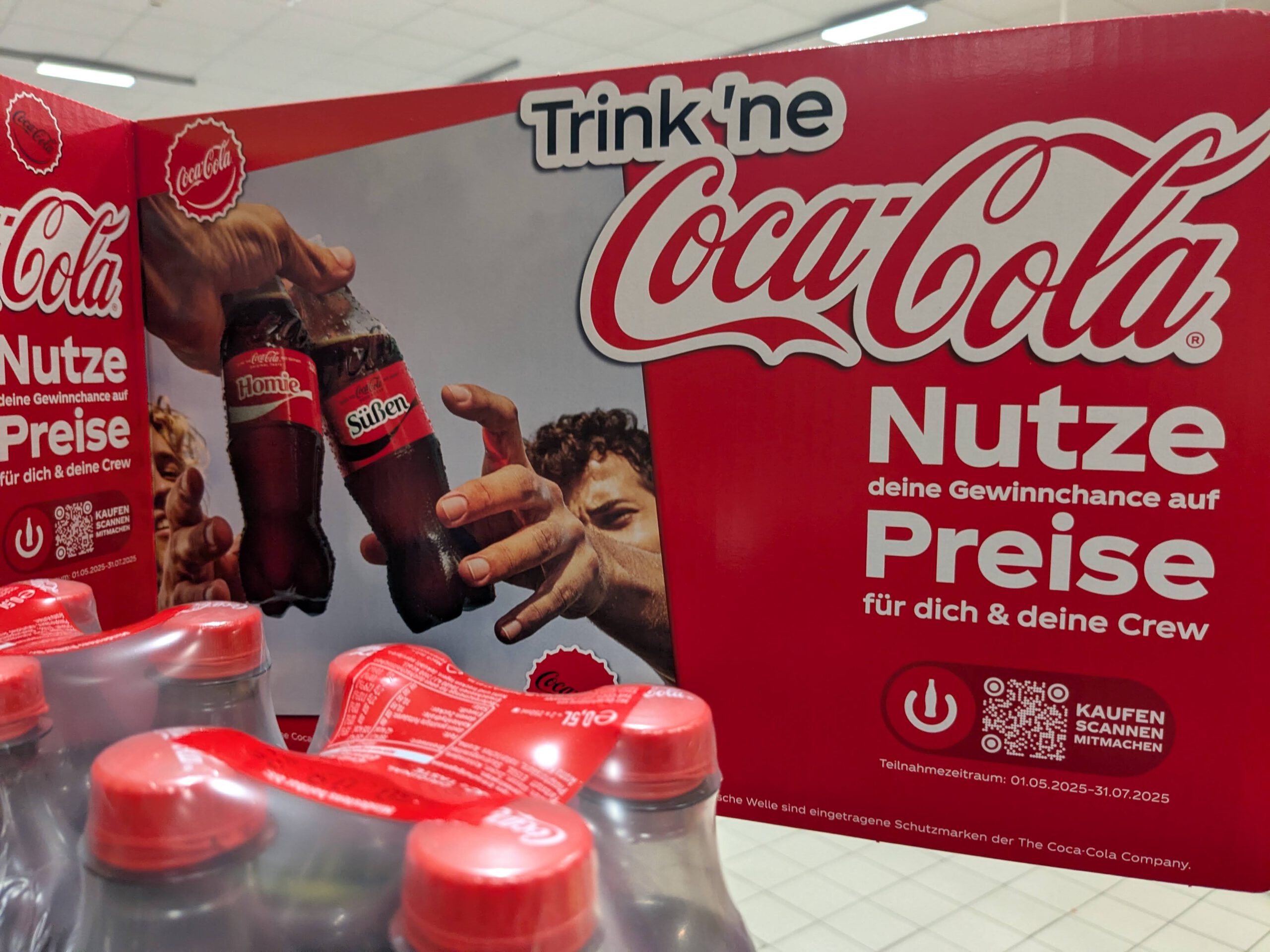Coca Cola Share a Coke: Festivaltickets gewinnen - Kassenbon hochladen Coca Cola Share a Coke: Festivaltickets gewinnen - Kassenbon hochladen