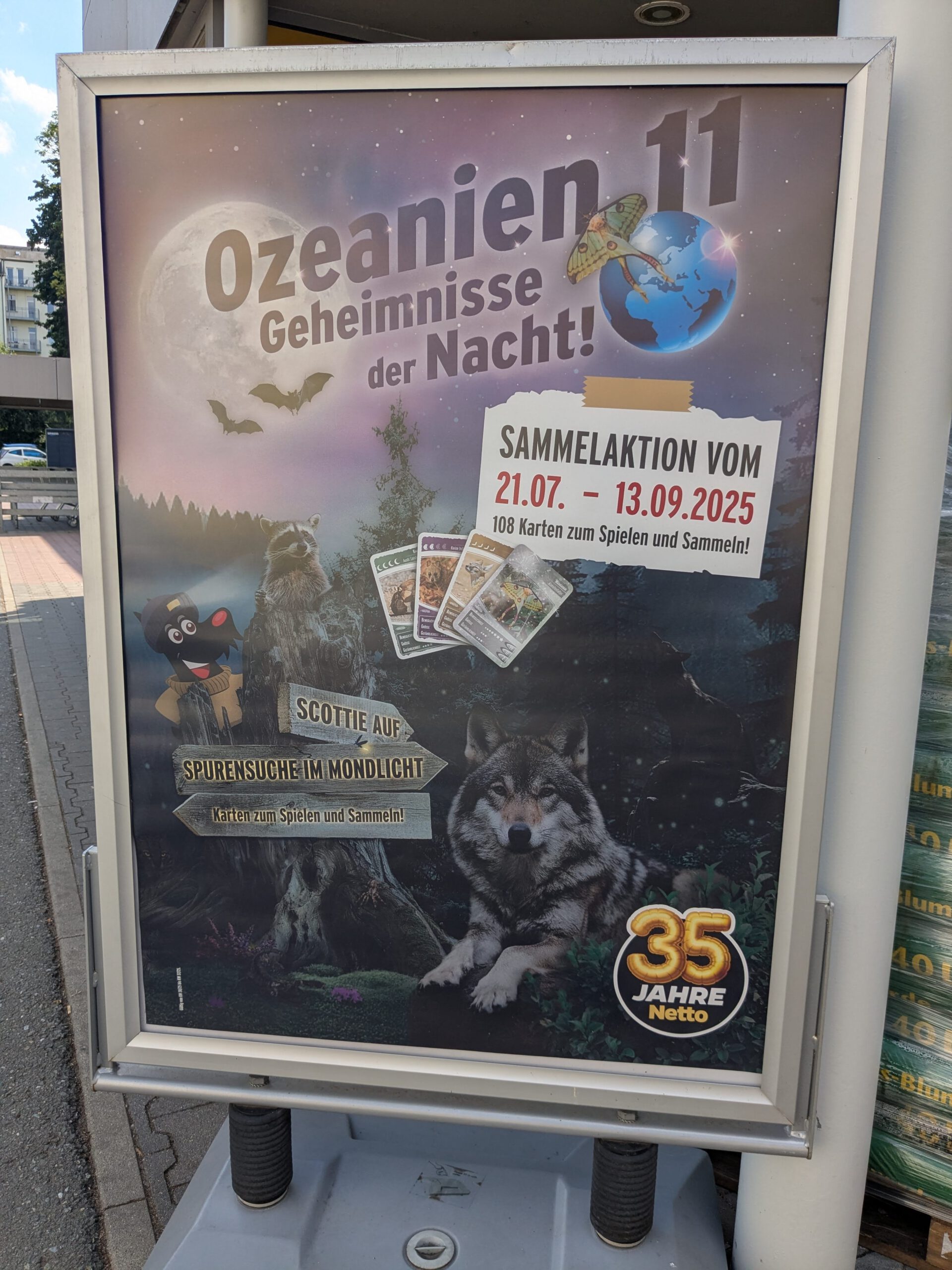 Netto Treueaktion: Ozeanien 11 Sammelkarten gratis