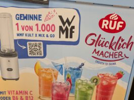Ruf Glücklichmacher: WMF-Mixer gewinnen