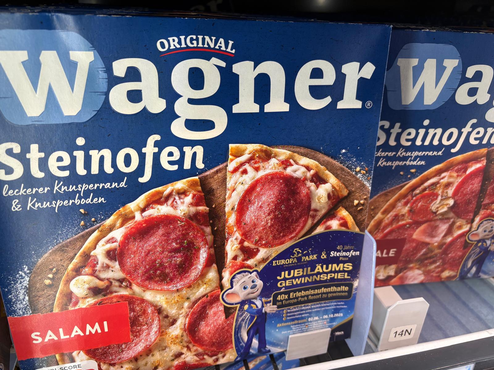 Original Wagner Pizza: Tickets für Europa-Park gewinnen