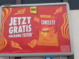 Cheez-it gratis testen