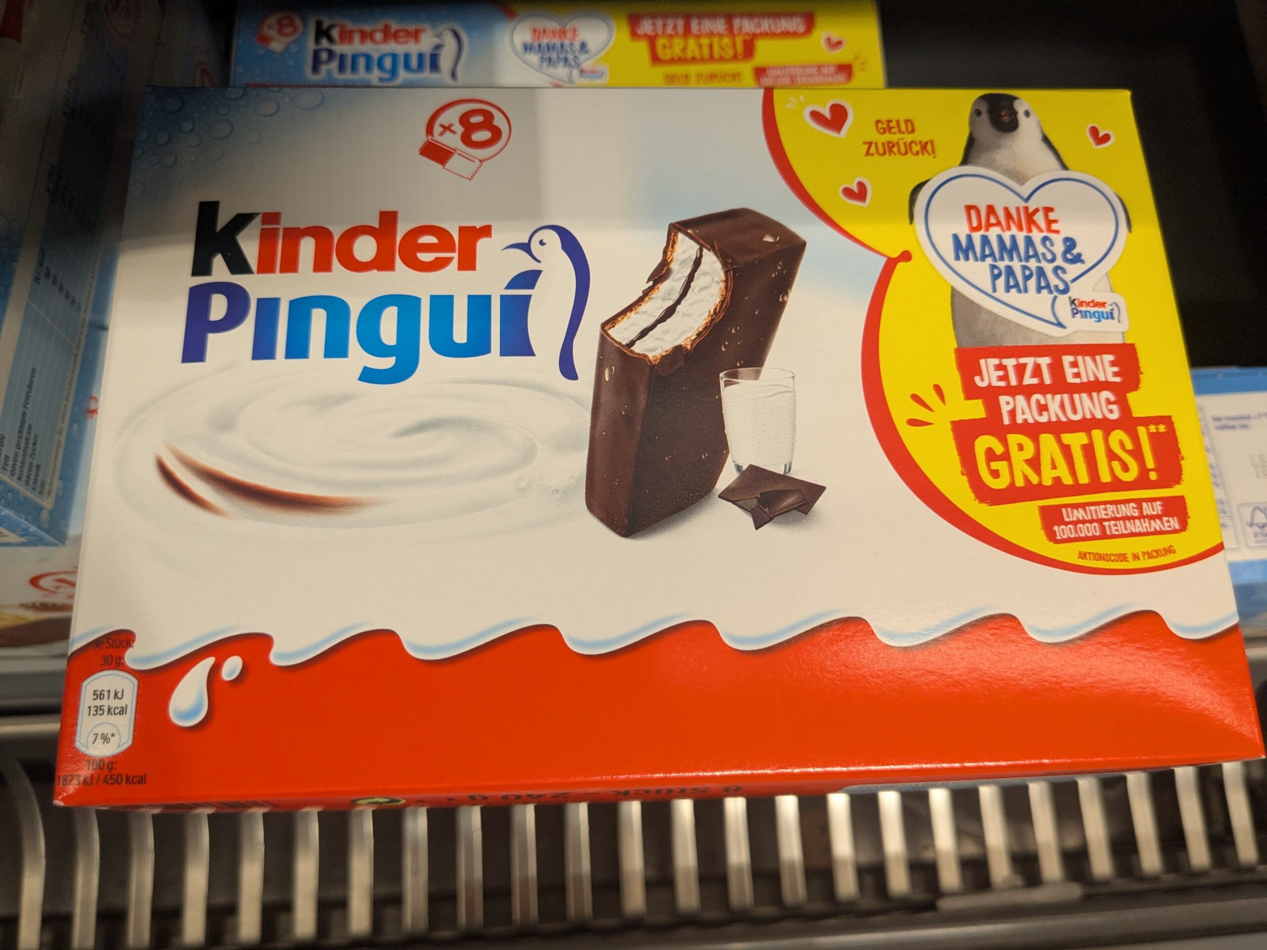 Kinder Pingui gratis testen