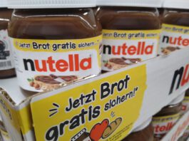 Nutella: Frühstücksbrettchen gratis