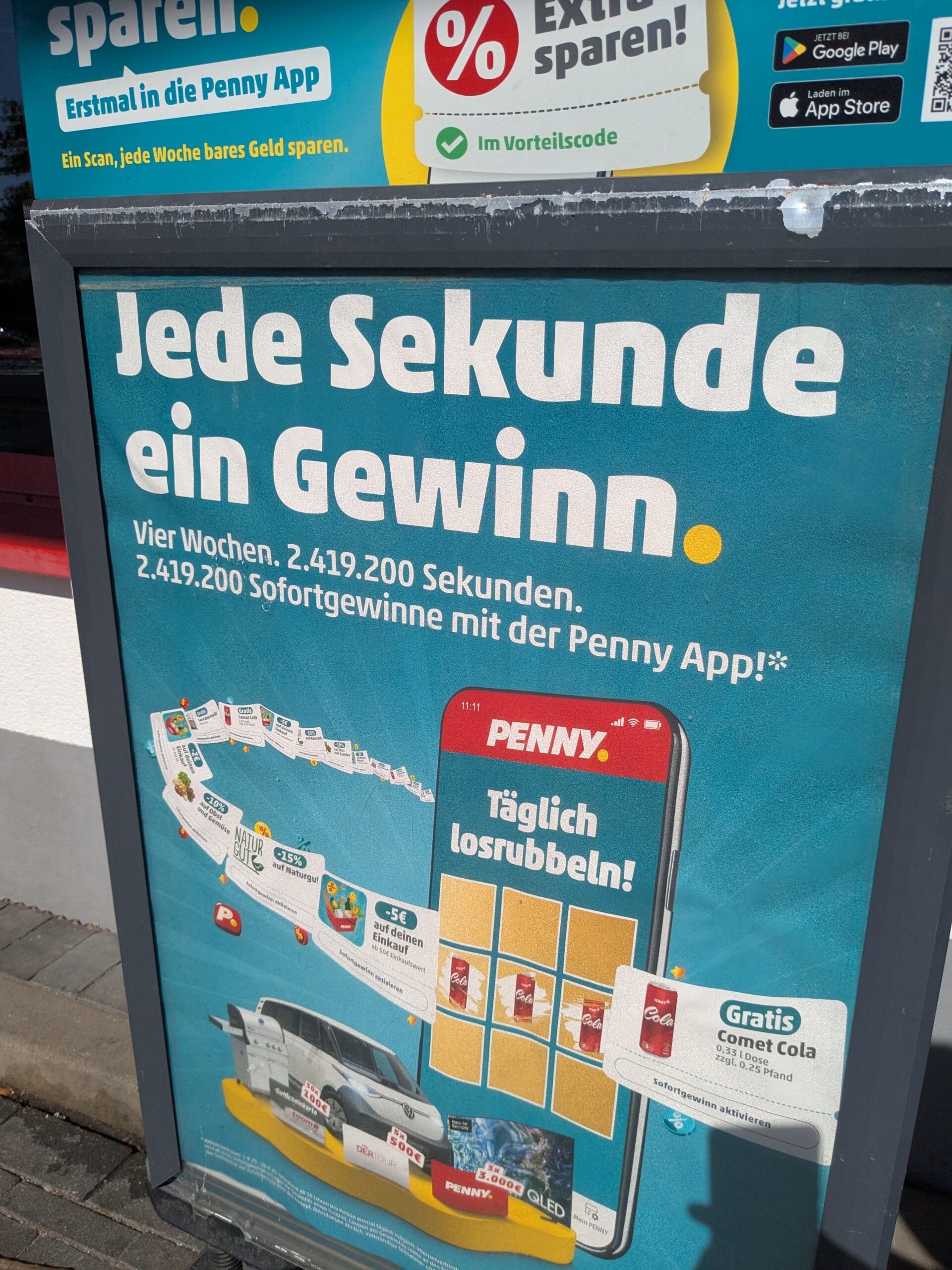Penny App: rubbeln und VW ID.Buzz Freestyle gewinnen Penny App: rubbeln und VW ID.Buzz Freestyle gewinnen