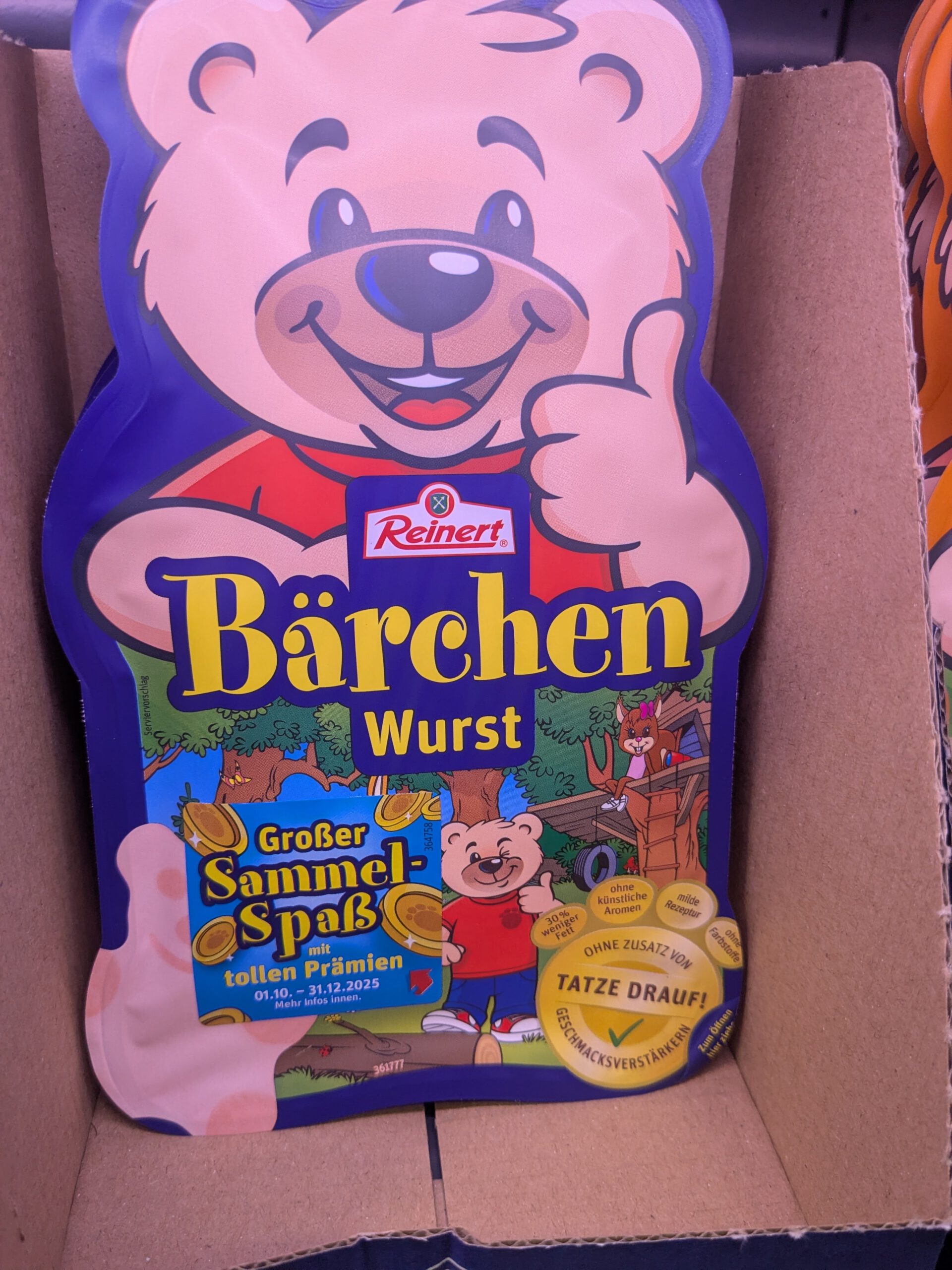 Reinert Bärchen Tatzen sammeln, Prämien sichern Reinert Bärchen Tatzen sammeln, Prämien sichern
