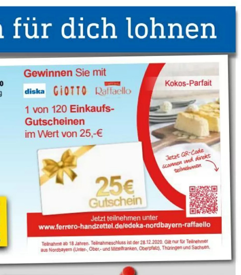 Raffaello: 5000-Euro-Reisegutschein gewinnen