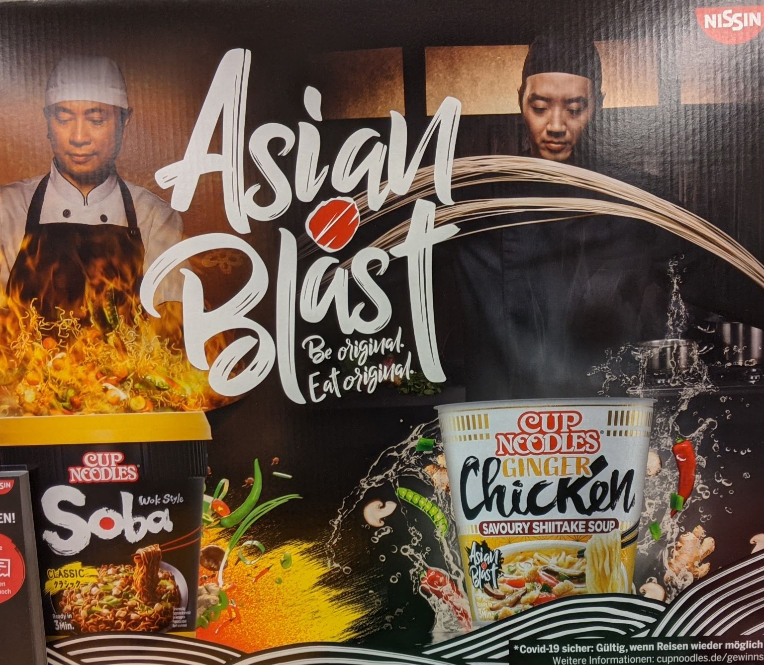 Nissin Cup Noodles: Nintendo Switch gewinnen