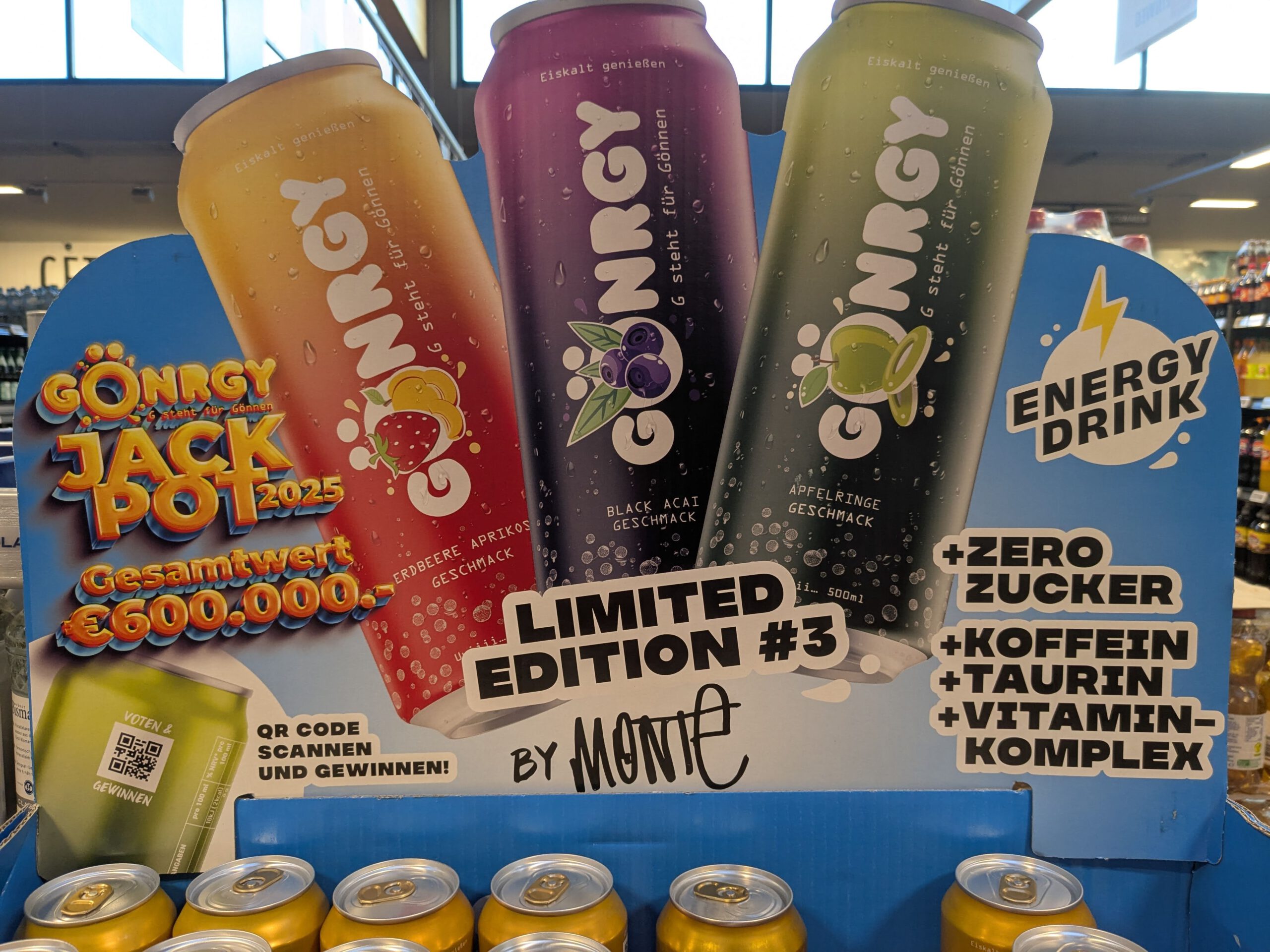 Gönrgy Jackpot: 10.000 Euro gewinnen - Code eingeben