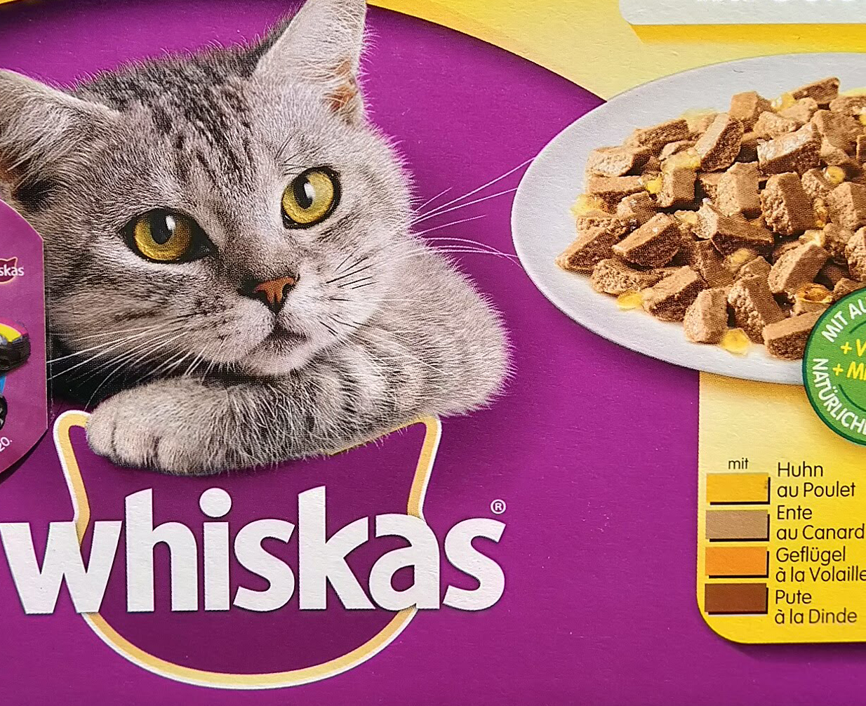 Whiskas: 100 Euro gewinnen oder Geld zurück