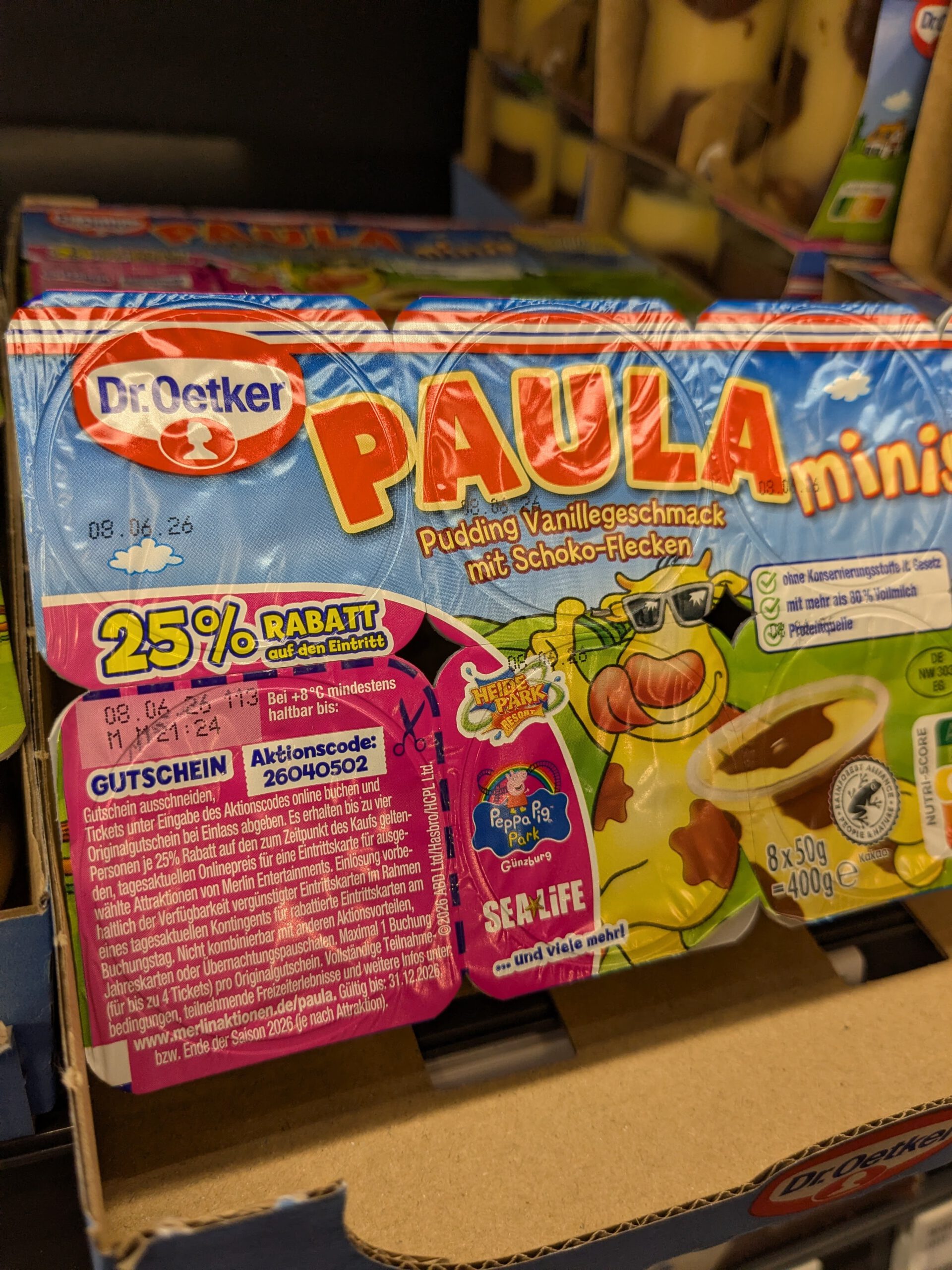 Dr. Oetker Paula: 25 % Rabatt für Merlin Attraktionen Dr. Oetker Paula: 25 % Rabatt für Merlin Attraktionen