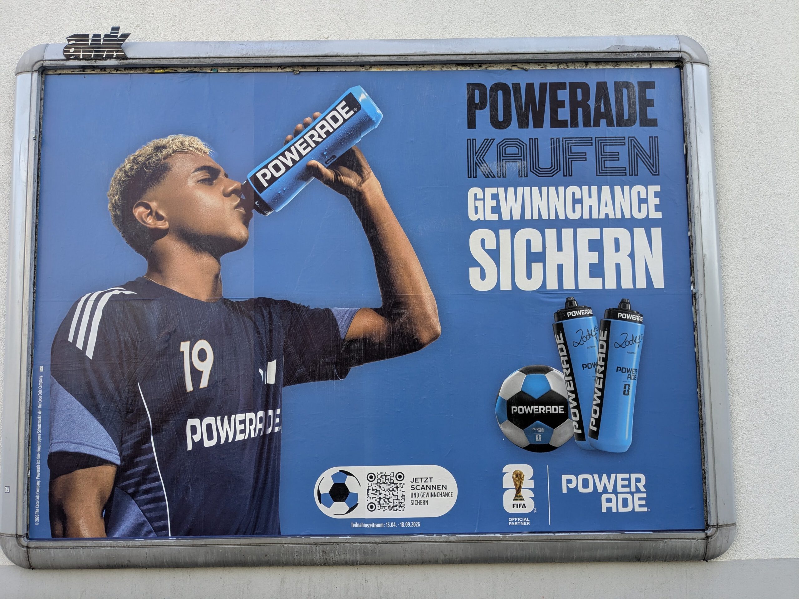 Powerade: DFB-Trikots gewinnen Powerade: DFB-Trikots gewinnen