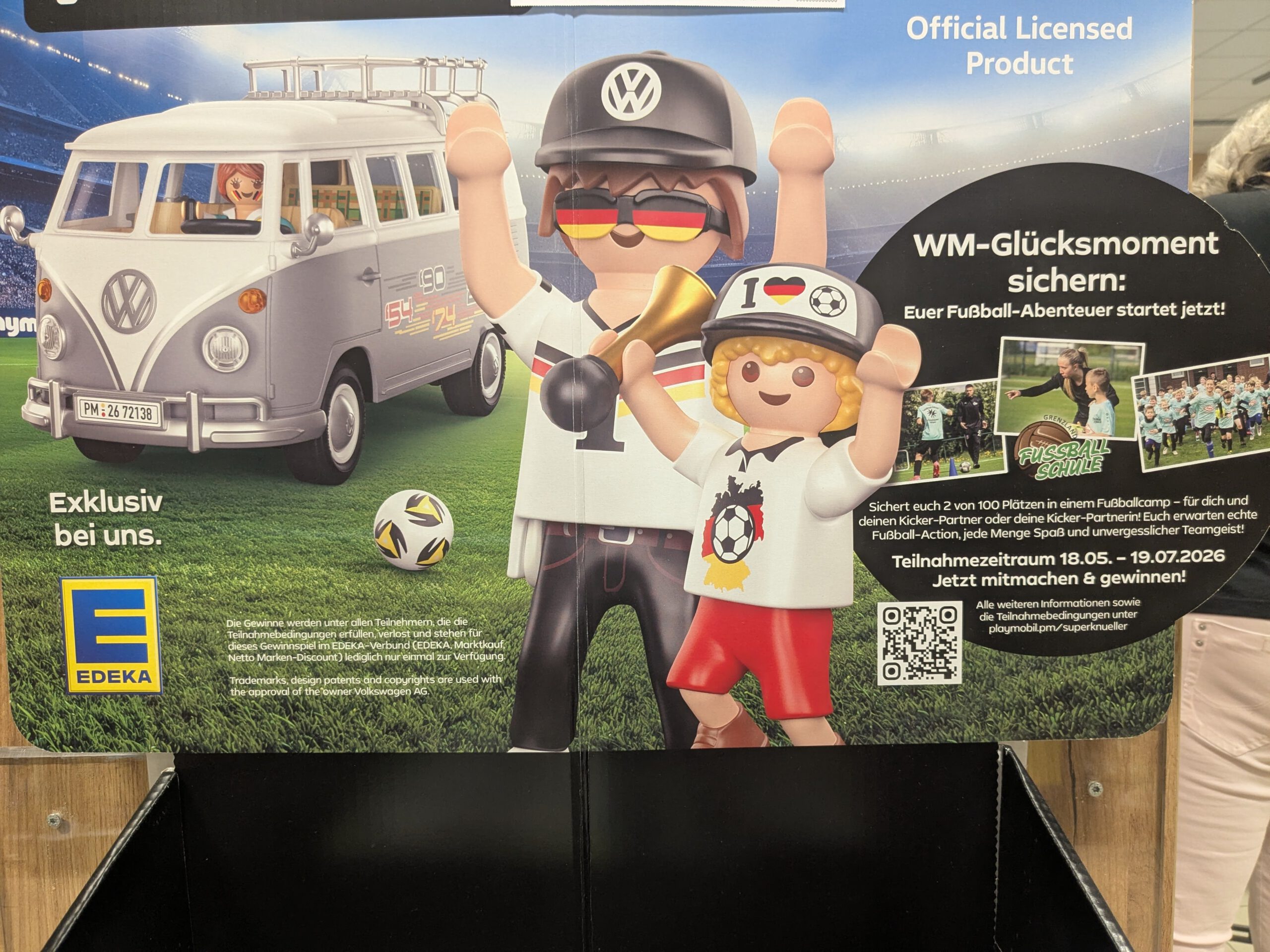 Playmobil und Edeka: Fußballcamp gewinnen Playmobil und Edeka: Fußballcamp gewinnen