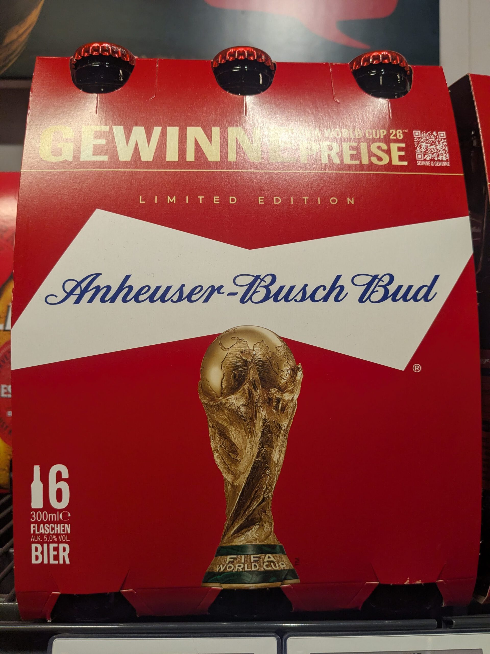 Anheuser Busch Bud: WM-Tickets gewinnen
