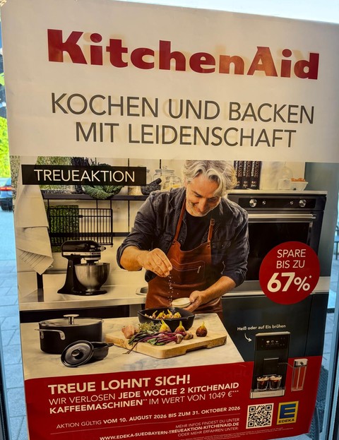 Edeka: Treueaktion mit KitchenAid Edeka: Treueaktion mit KitchenAid